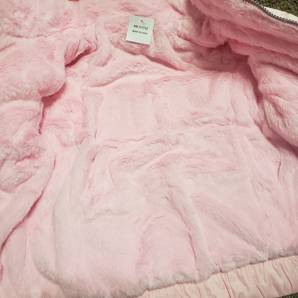 Gerry 5 or 6 Reversible Faux Fur Jacket Coat NEW - Picture 8 of 10